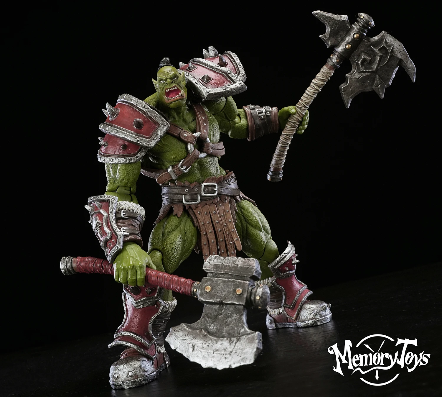 Memory Toys Kagas Adventurer World Third Bomb Orc Mercenary Captain 8