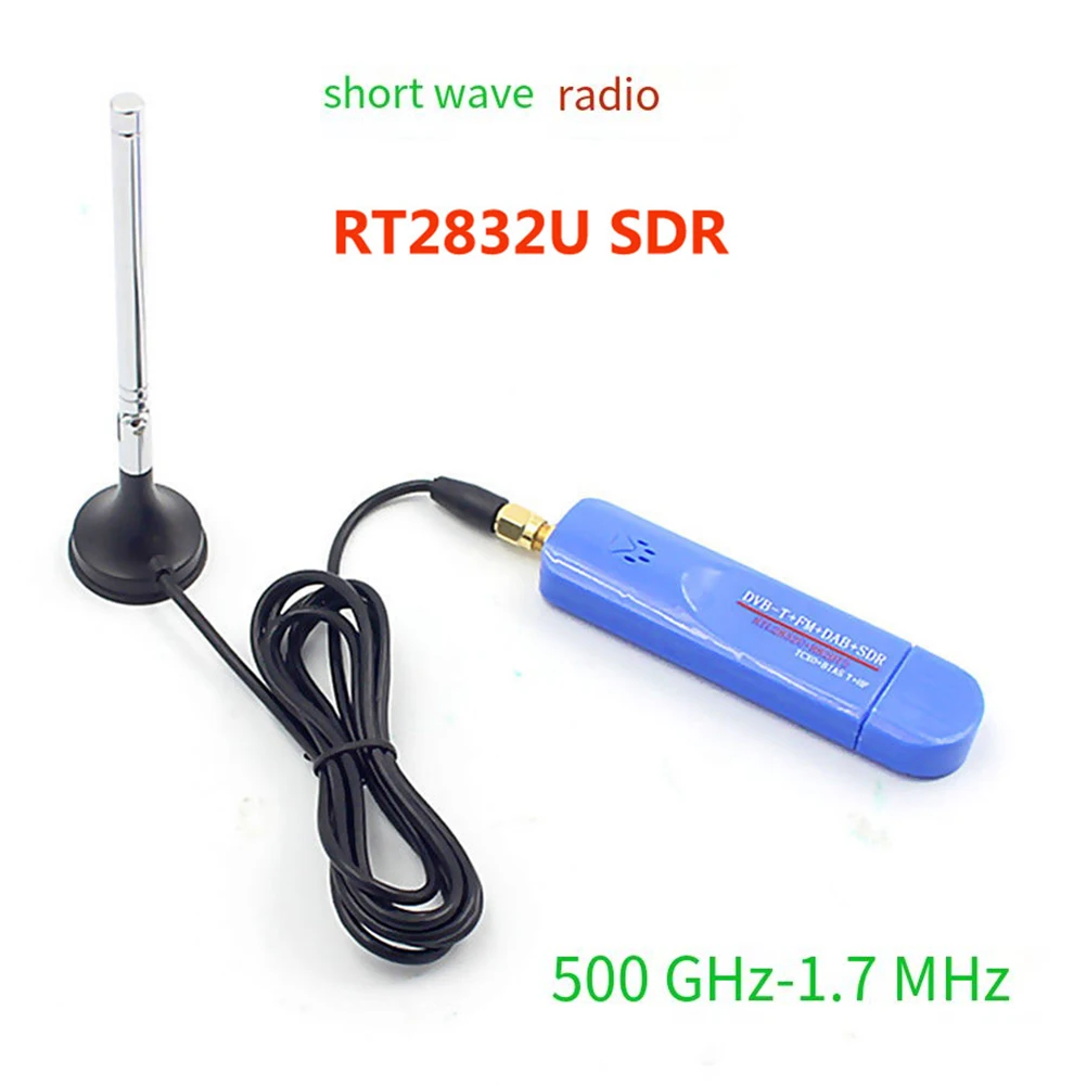 

Цифровой ТВ-тюнер USB 2.0 с антенной, поддержка DVB-T/DAB/FM-радио/широкополосного приема HF для ПК и портативного использования (1 шт.)