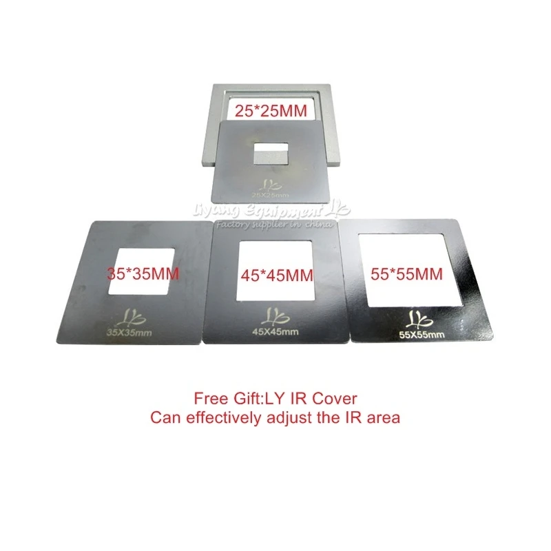 LY.GROUP.CHINA Full Dark IR 2 Stages LY IR8500 BGA Rework Station Power 2050W Voltage 220V