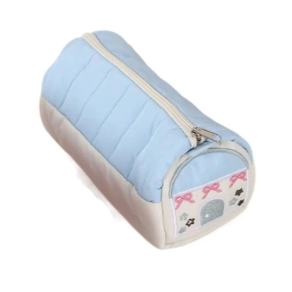

Cute House Shaped Pencil Cases Large Capacity Multi Layer Pen Stationery Storage Bags Soft Creative Student Cosmetic Pouch