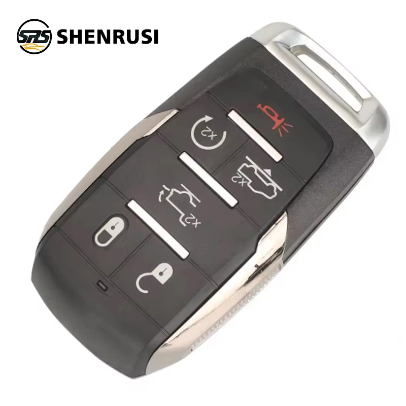 

SHENRUSI OHT-4882056 3/4/5/6 кнопок Smart Prox чехол для дистанционного ключа автомобиля для Ram 1500 пикап 2019 2020 2021