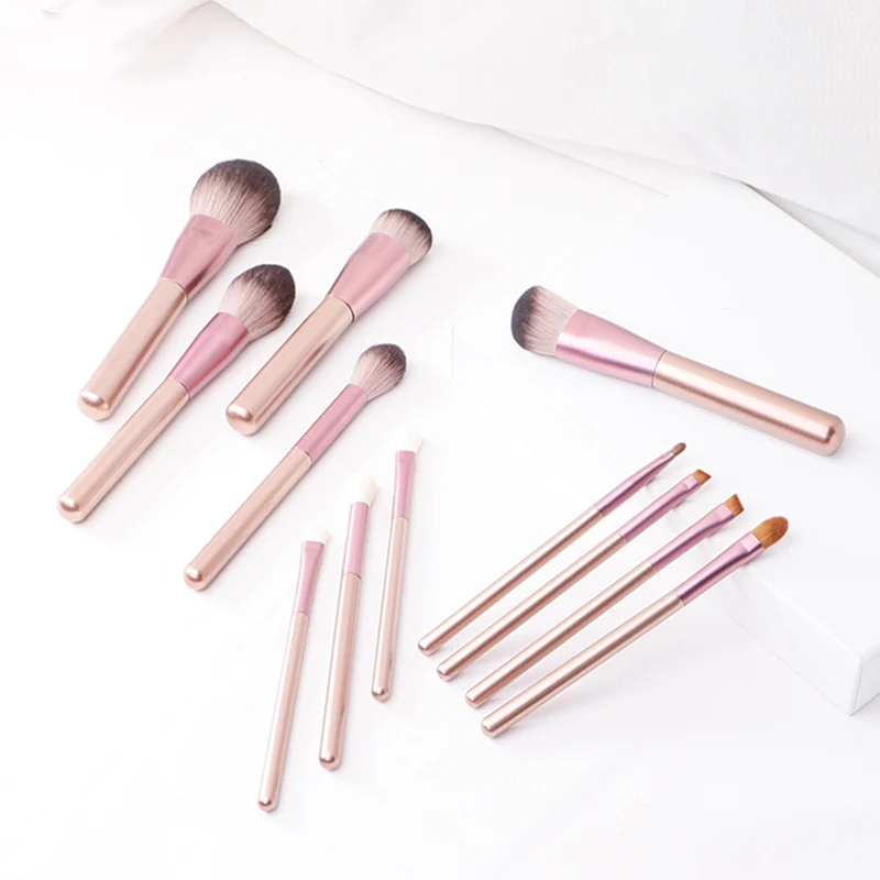 Makeup brush set-The Small grapes 12pcs cosmestic brushes-foundation&powder&blush-fiber hair beauty pens-make up tool