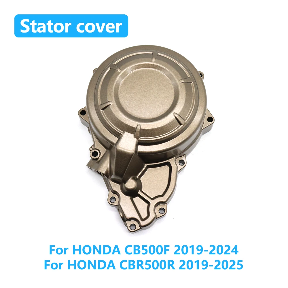 

For HONDA CB500F CB 500F CBR500R CBR 500R 2019-2025 Motorcycle Accessories Engine Stator Cover Crankcase Cover Aluminium