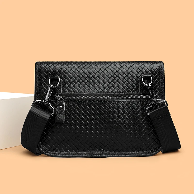 Sac à bandoulière de luxe pour hommes, sac à bandoulière en cuir véritable pour les déplacements quotidiens, les voyages, le travail, les affaires, sacoche