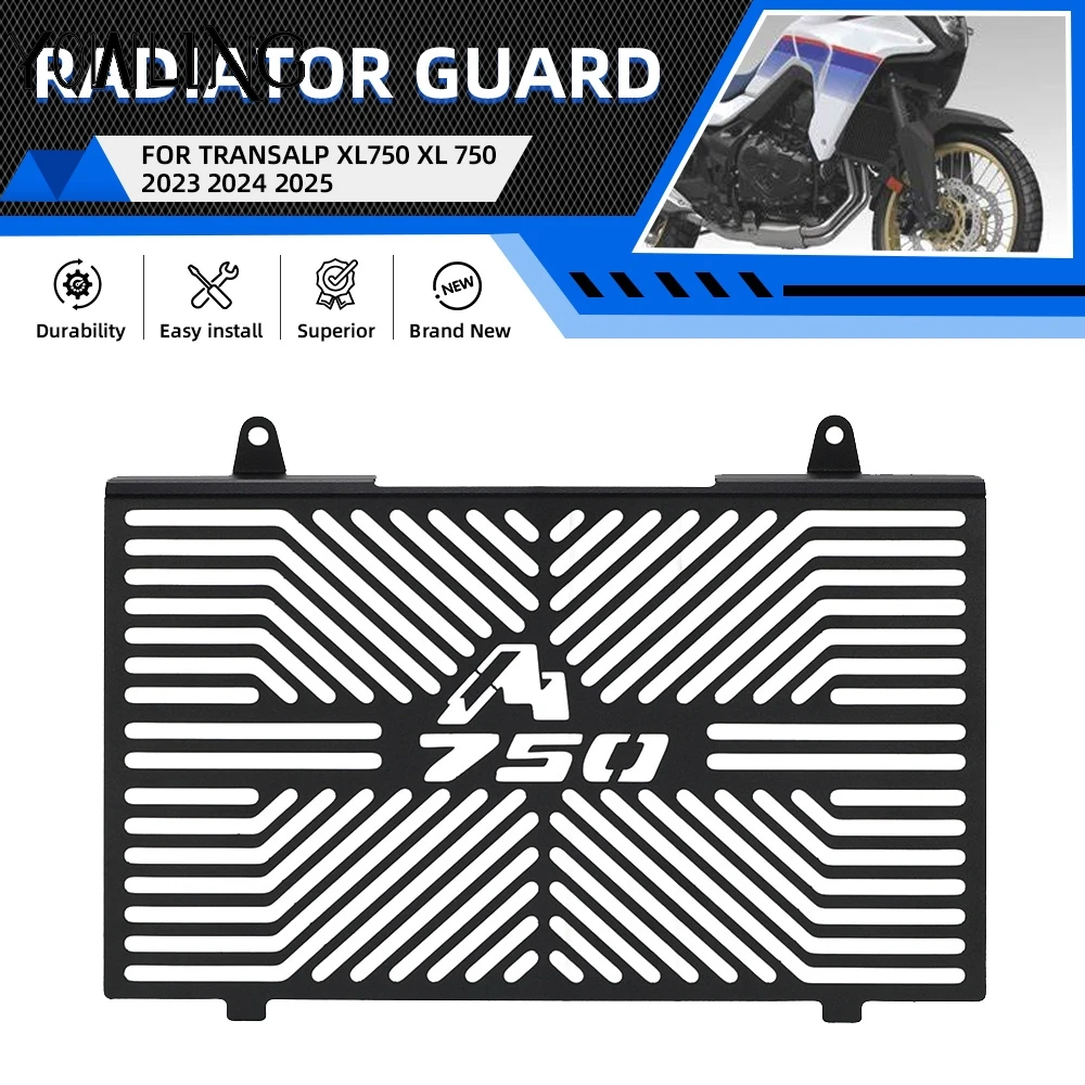 

XL 750 Motorcycle Accessories Radiator Guard Grille Protective Cover Protector For Honda TRANSALP XL750 XL 750 2023 2024 2025