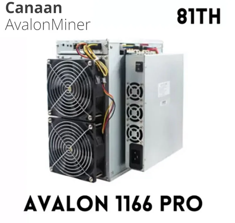 First-Hand Brand New Avalon Bitcoin Mining Machine 1166pro Computing Power 81T