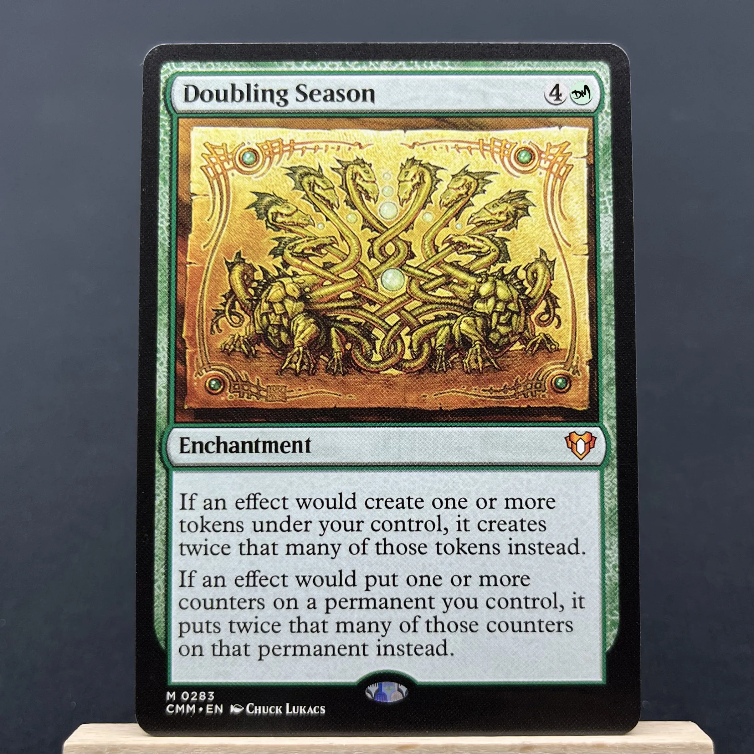CMM CMM-Ⅰ01Tcg cards proxy magical Jeweled Lotus Doubling Season Fierce Guardianship The Great Henge Deflecting Swat gathering