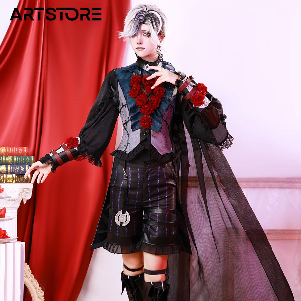 Game Identity V Luminary Emile Cosplay Costume Role Play Comic Con Dress Hallowmas Party Wigs Anime Prop