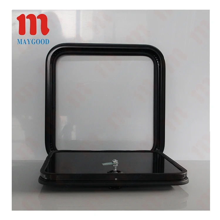 600x450mm Custom Size Rv Access Door Luggage Door Factory Price Aluminum Profile Frame Compartment Door For Caravans