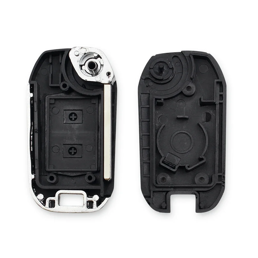 KEYYOU-Modificado Folding Flip remoto Car Key Shell Case, Acessórios do carro, Fit para Vauxhall, Opel, Corsa, Tigra, Agila, Meriva, Combo