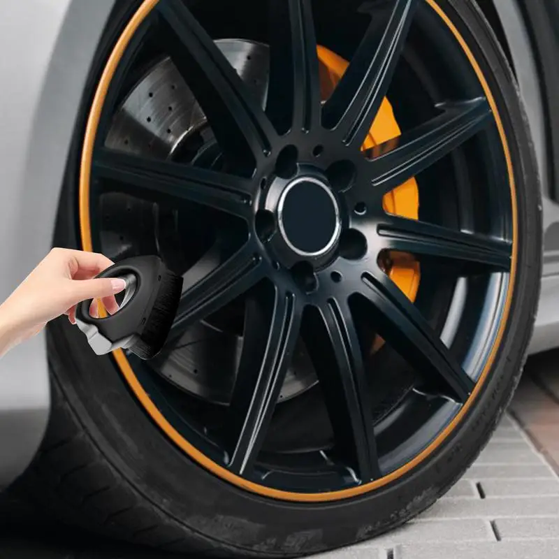 Car Tire Rim Brush Car Wheel Detailing Brush Tire Cleaning Brush Car Wash Brush Clean Tires & Releases Dirt & Road Grime for car