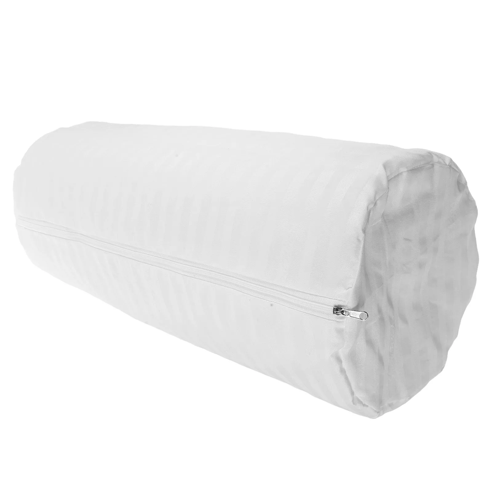 Round Neck Cylinder Pillowcase 20x7.9in Soft Boost Pillow Protector Sofa Cushion Inner Core Sleeve Reusable Pillowcase