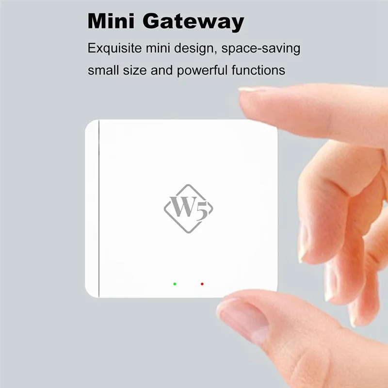 【Быстрая доставка】Новый беспроводной шлюз W5 Tuya Zigbee + Bluetooth-концентратор, многорежимная расширенная версия, может доступть 128 + дополнительные устройства