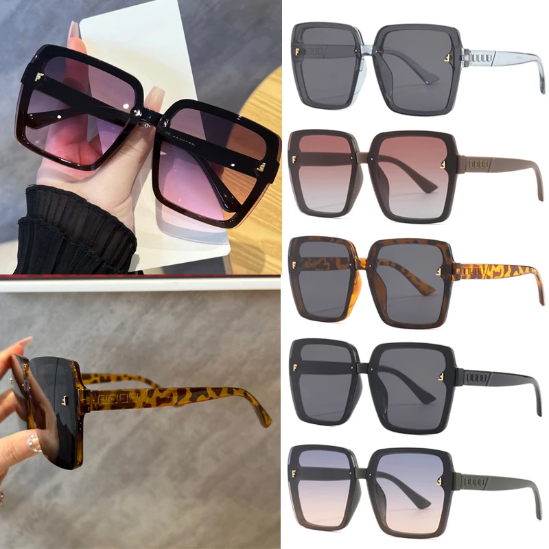 Wandern 1/5 stücke Mode Rechteck Anti Licht Gläser Frauen Farbe Rahmen Shades UV400 Gradienten Objektiv Brillen Outdoor Brillen