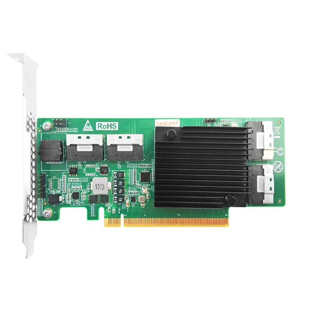 

ANSL4PE16 PMC8533 4 порта SlimSAS * 4 4Gbs/Драйвер PCIe3.0 X16 карта