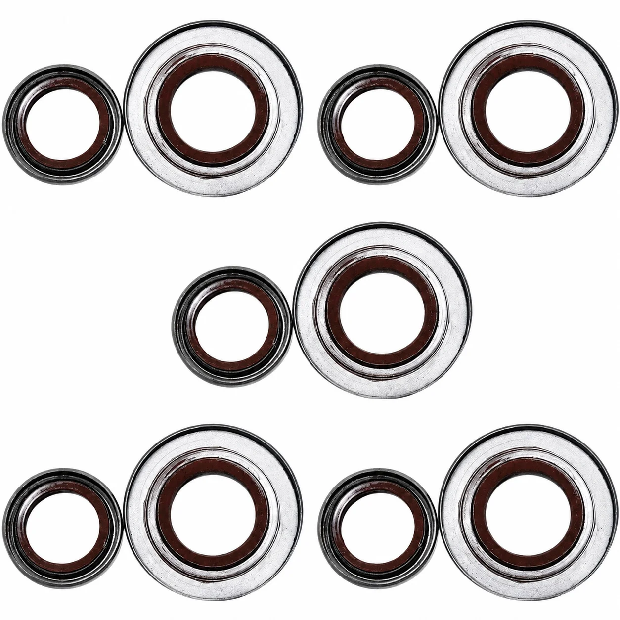 For Stihl MS660 066 MS650 Chainsaw Oil Seal Kit Set Replaces 96400031850 96400031560 Replacement Garden Tool Accessories