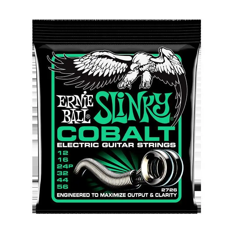 Ernie Ball kobalt struny do gitary elektrycznej 2723 9-42 Super Slinky zestaw 2721 2727 gitara akcesoria