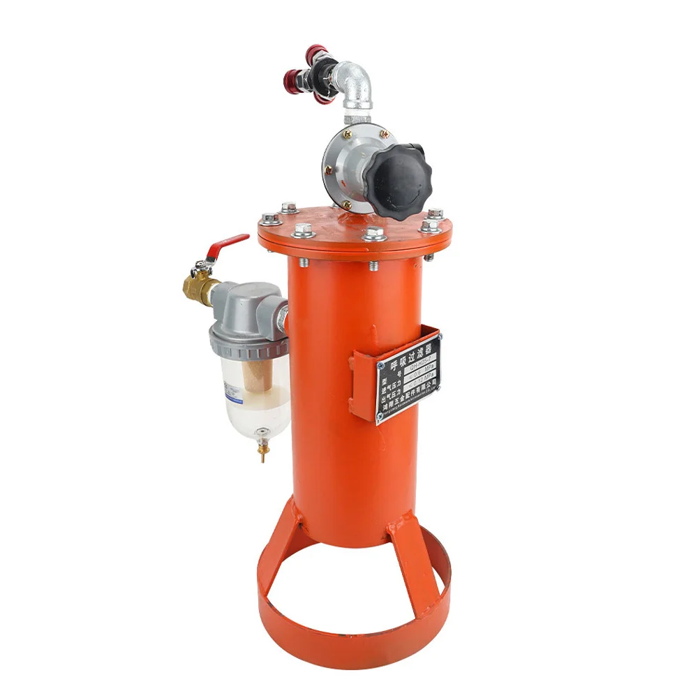 Tank Precision Filter, Activated Carbon Filter Cartridge for Sandblasting Helmet, Breathing Air Purification