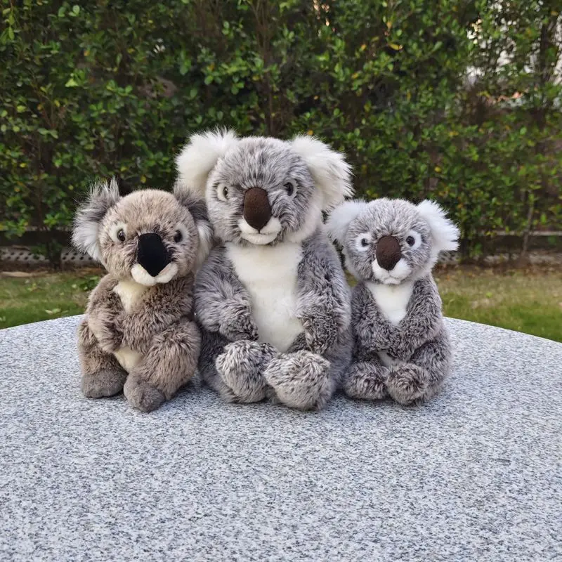 

Имитация коалы, плюшевая игрушка, кукла-коала, кукла-коала, реалистичные животные, имитация мягкой куклы, кавайная игрушка, подарки