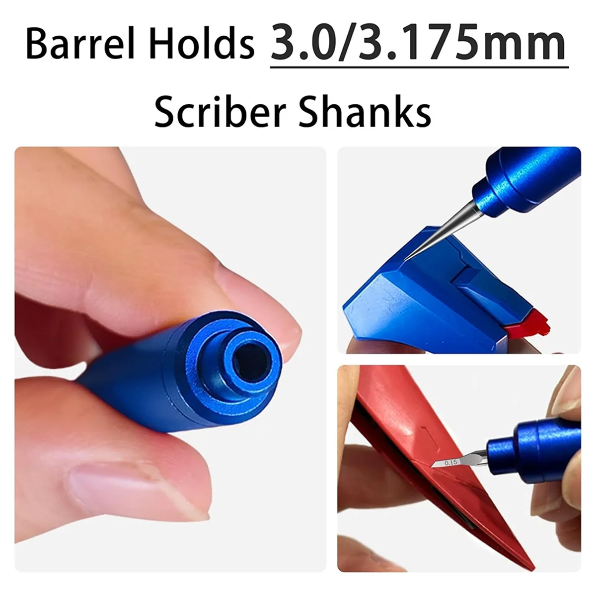 ABNJ Model Scribing Tool Set, Precision Scribing Blades, Tungsten Carbide Scribing Needle, Scribing Tape, Engraving Tools