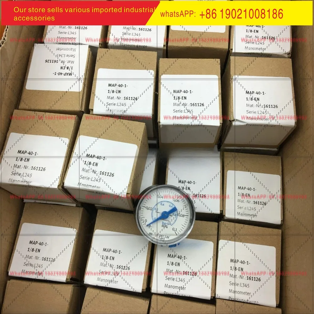 MAP-40-1-1/8-EN 161126 pressure gauge, brand new original genuine