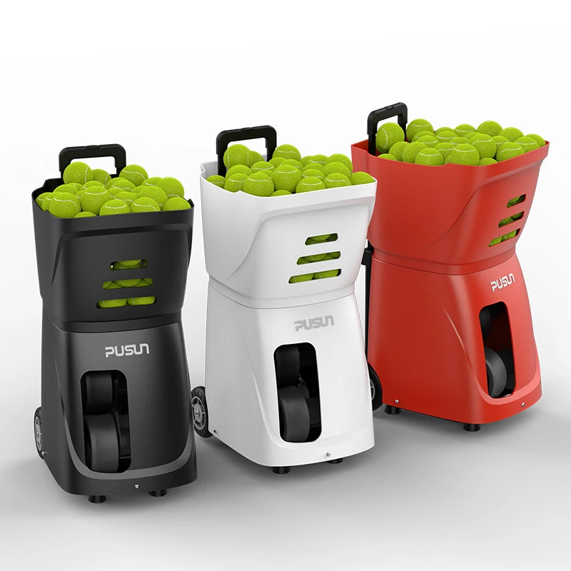 

2025Hot Sales Automatic Electronics Tennis Ball Machine for Training Practice with APP Remote Control