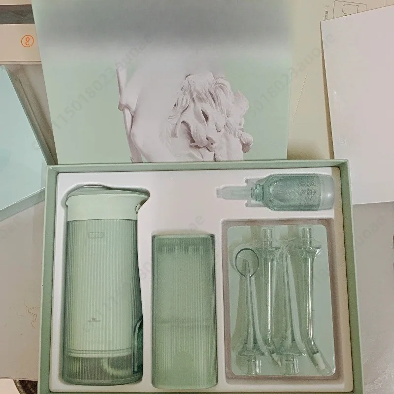 Portable Electric Water Flosser, Smart Oral Irrigator for Orthodontic Cleaning, Household Teeth Washing & Plaque Removal Tool