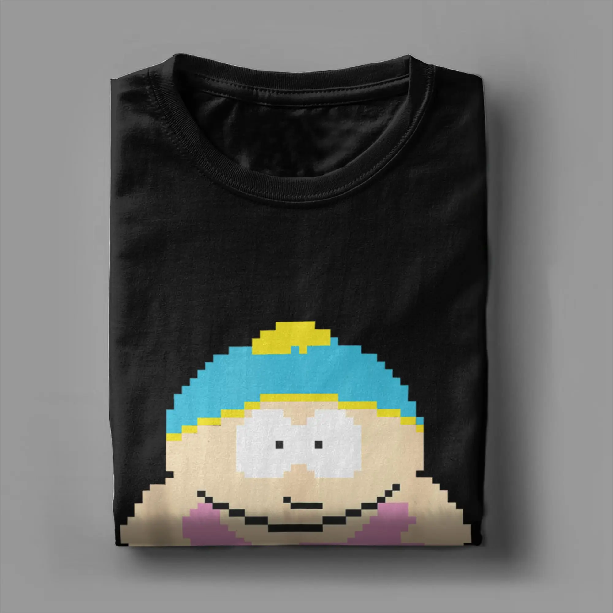 ساوث بارك إريك كارتمان منقطة Beefcake تي شيرت الصيف الترفيه تي شيرت الرجال القطن تنفس المعتاد تي شيرت كلاسيكي التي شيرت