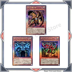 YUGIOH Original Egyptian God The Winged Dragon of Ra Slifer the Sky Dragon Obelisk the Tormentor UTR Japanese KONAMI in Stock