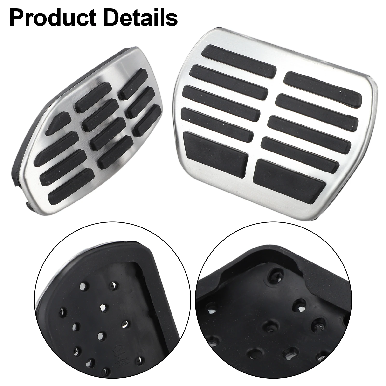 

For Nissan For Qashqai Brake Pedals Safety Upgrade 18*10*5 Durability In Driving Conditions Enhanced Safety Features