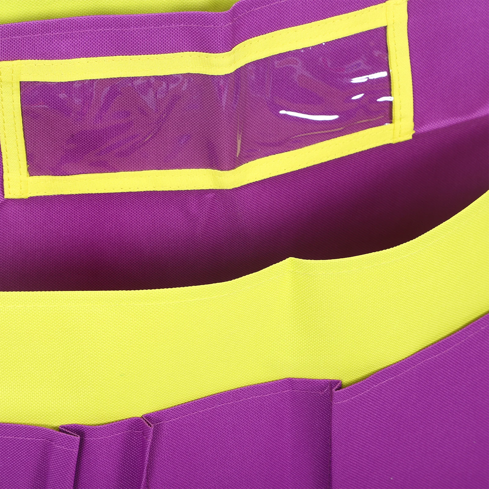 

Chair Back Storage Bag with Multiple Pockets Heavy Duty Tear Resistant Washable for Classroom Student Seat Organizer Portable