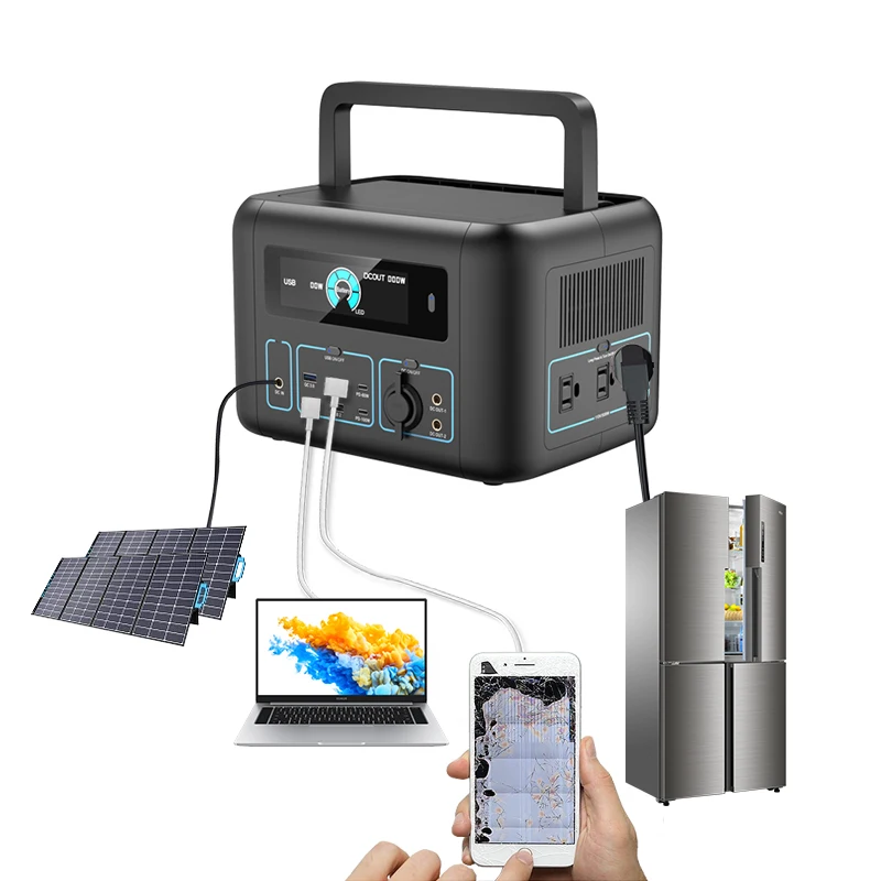 

Best Quality Portable Power Station 300W Portable Solar Power Generator Energy Storage Battery