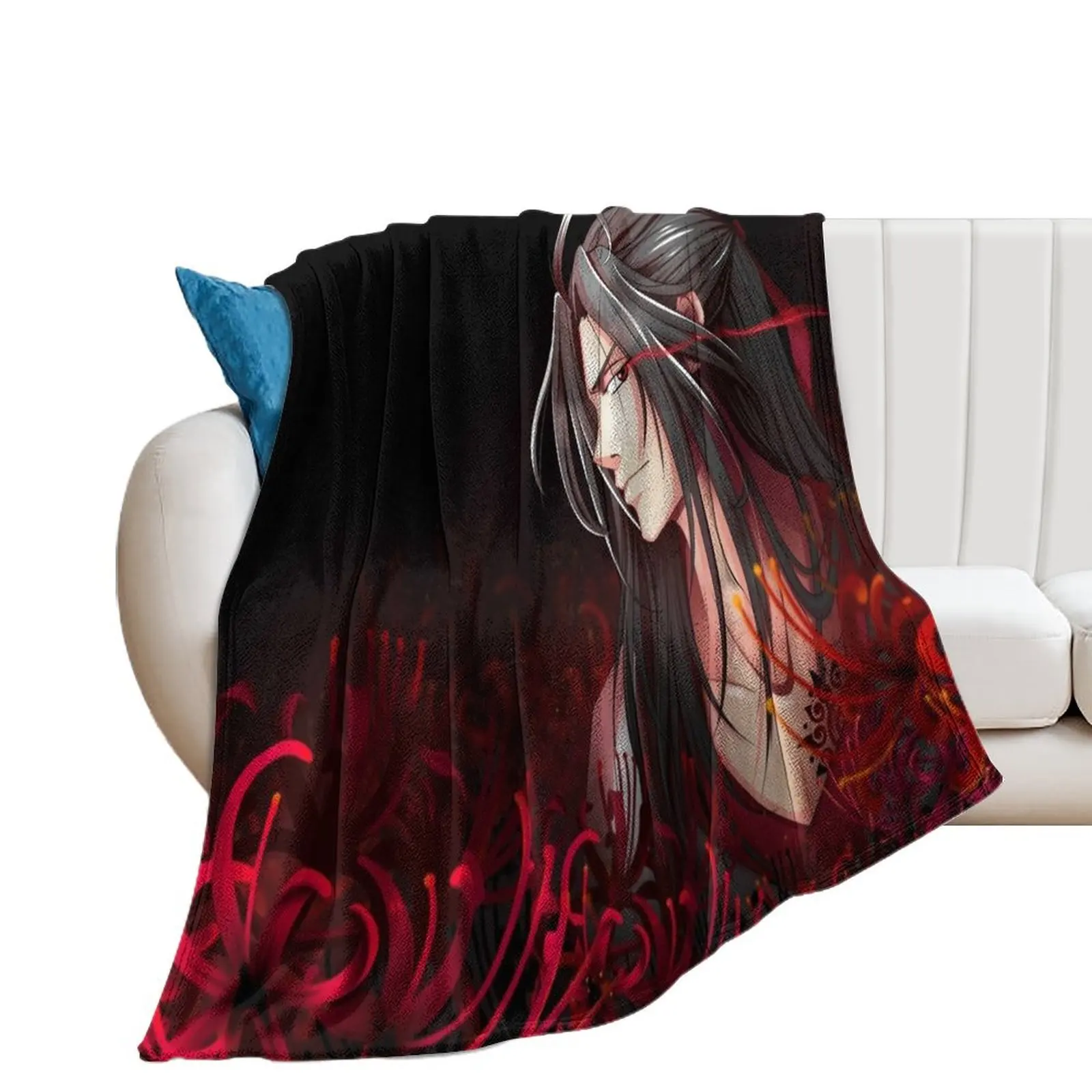 

Wei Ying a Yiling Laozu / Mo dao Zu Shi MDZS Throw Blanket for winter Luxury Thicken Comforter Blankets