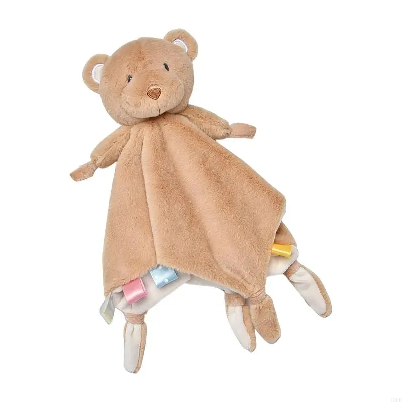 animal-pattern-soothing-blanket-with-ribbons-for-sleep-aids-sensory-development