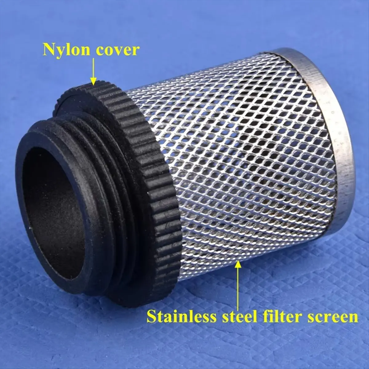 REST Stainless Steel Water Pump Filter Screen for Aquariums, Fish Tanks, Garden Irrigation, 1Inch Pipe Compatibility