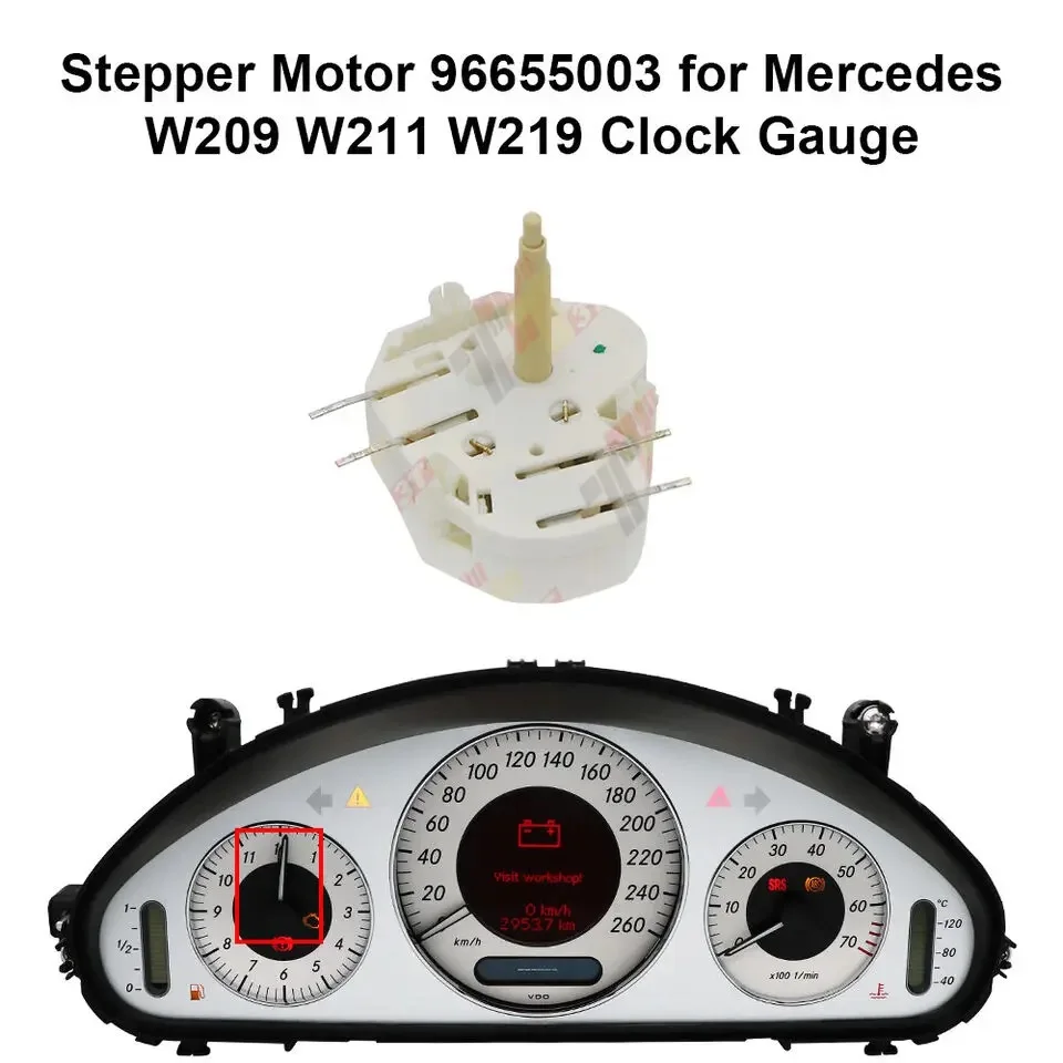 Dashboard Stepper Motor 96655003 for Mercedes W209 W211 W219 Clock Gauge