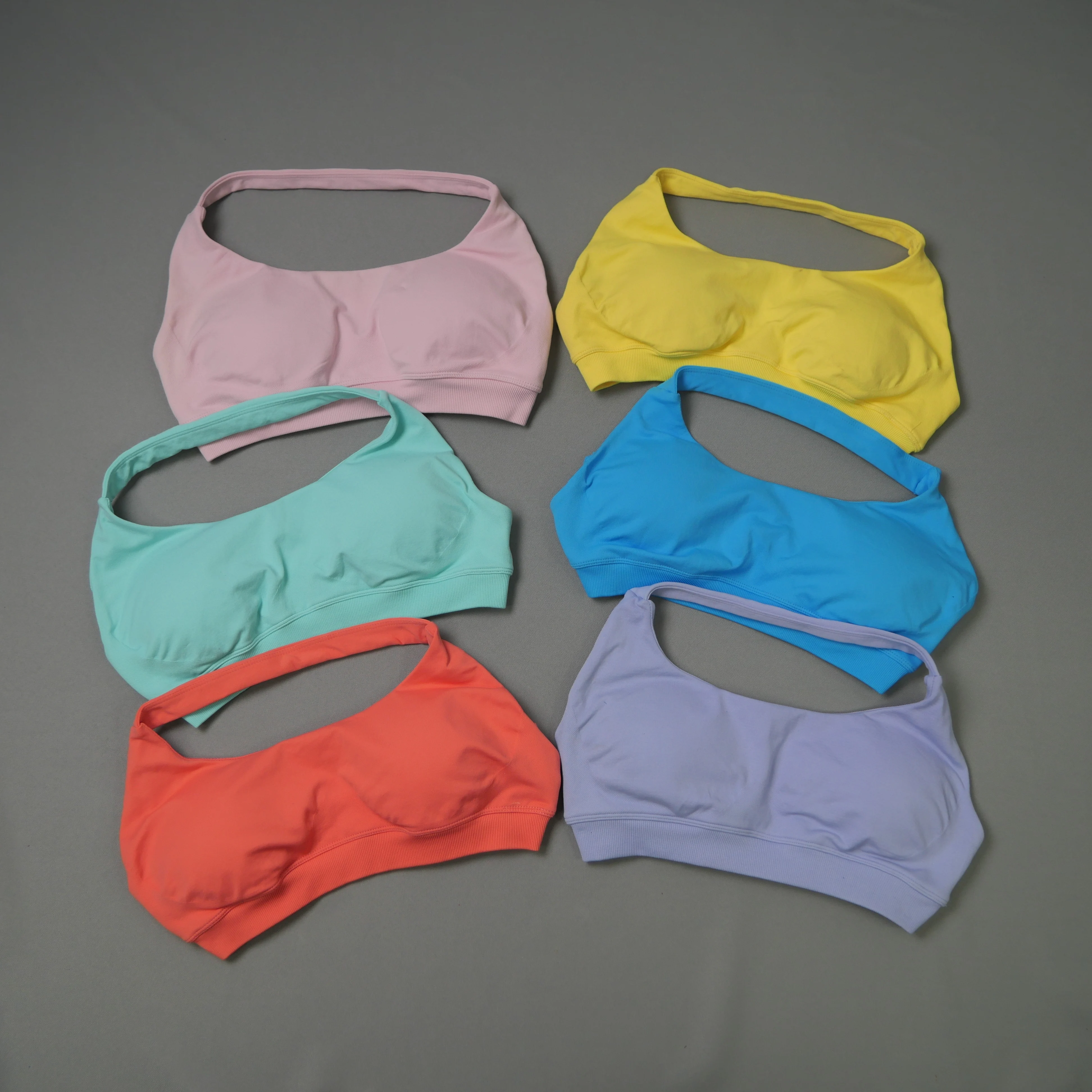 Nahtloser Neckholder-Sport-BH – Yoga Fitness Up Bewertung und Preis