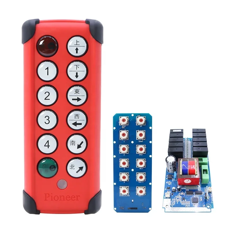 Professional customization Q800 AC/DC 12-65V 65-440V industrial crane radio remote controller system