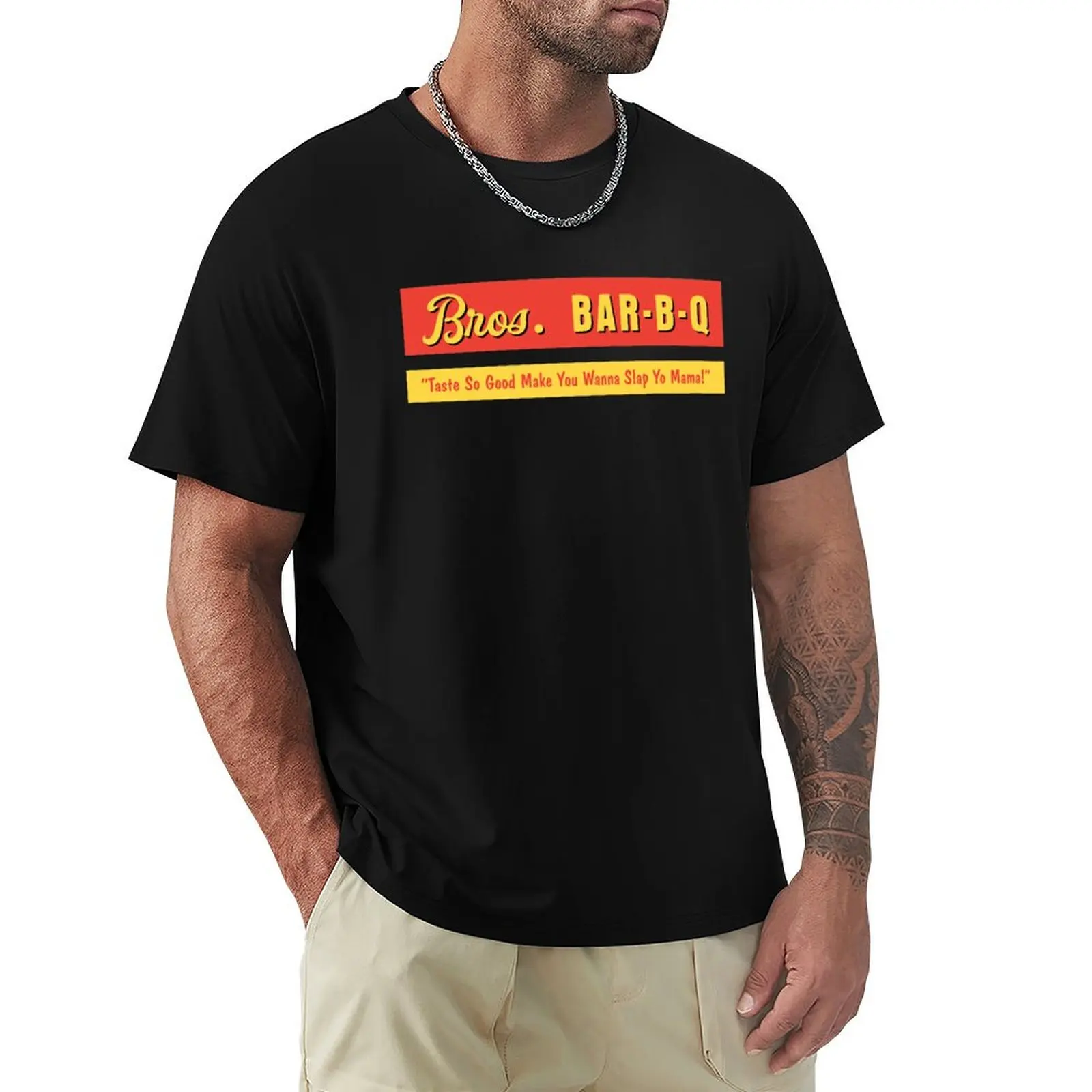 

Bros BBQ Friday After Next John Witherspoon Ice Cube Mike Epps T-Shirt anime tshirt customs design your own men tshirt