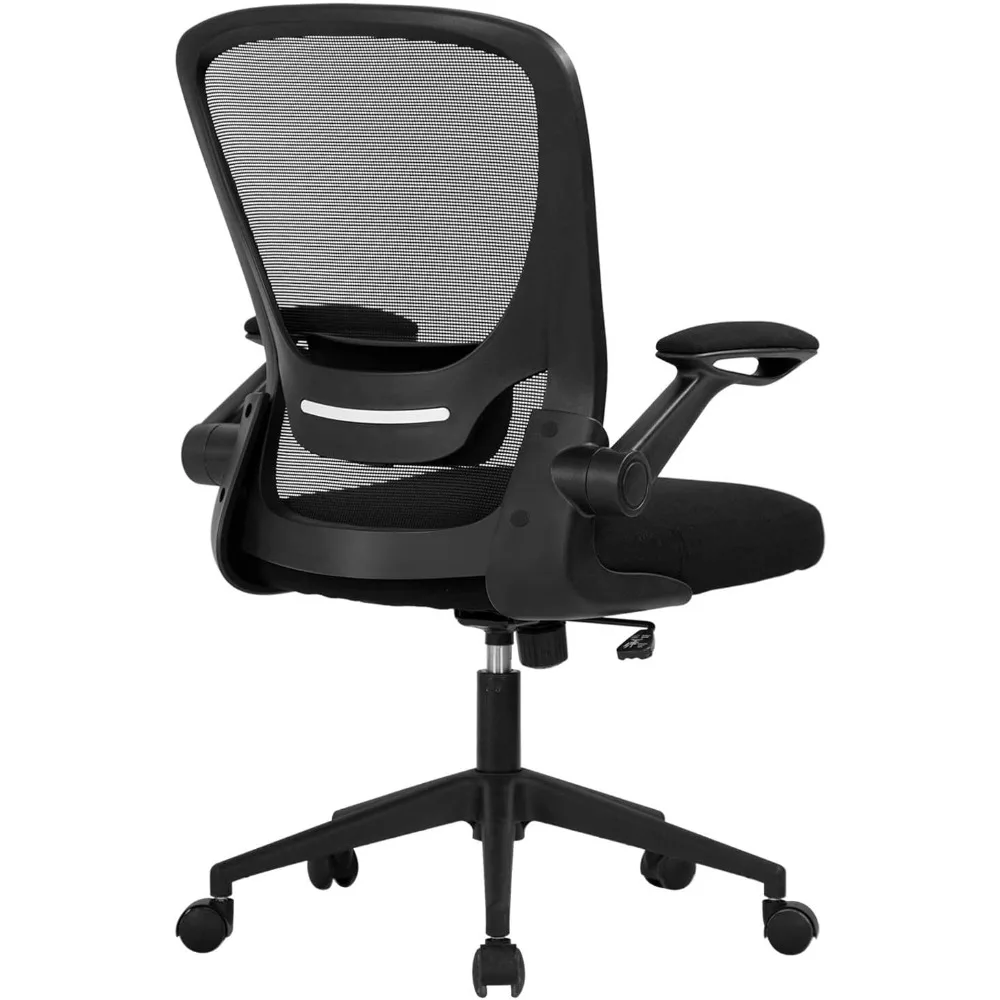 

Ergonomic Mesh Office Chair | Swivel Rolling Desk Chair with Lumbar Support & Armrests | Mid-Back Executive Task Chair