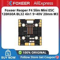 Foxeer Reaper F4 Slim Mini ESC 128K 60A BL32 4in1 9~40V 20mm M3 FPV Freestyle Racing Drone Accessories