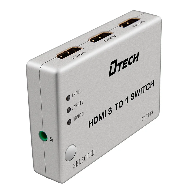 4K 30Hz HDMI Matrix 3x1 Video Switcher 3 in 1 Out HDMI Matrix Switch With IR