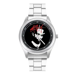 Whole Lotta Red Carti Quartz Watch Playboi Carti Travel Exclusive Wrist Watch Steel Photo Good Quality Female Wristwatch