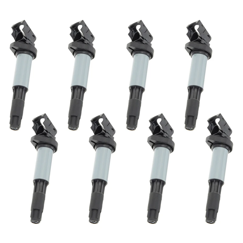 

8X Ignition Coils UF522 For -BMW E60 545I 550I 645Ci 650I 745I 750I 750Li E53 X5 12131712219