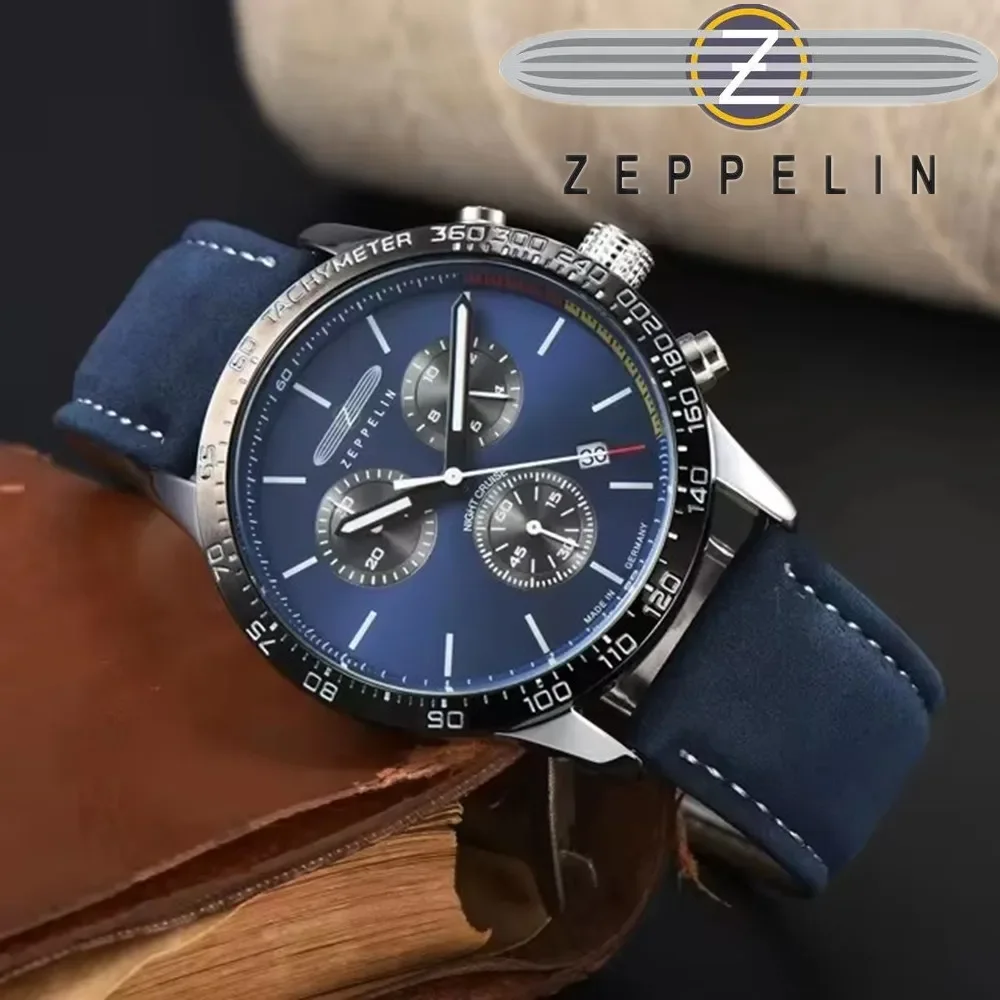 

Original Factory ZEPPELIN Airship Series Premium Vintage Classic Men Women Wristwatch Popular Luxury Casual Men's Quartz Watch