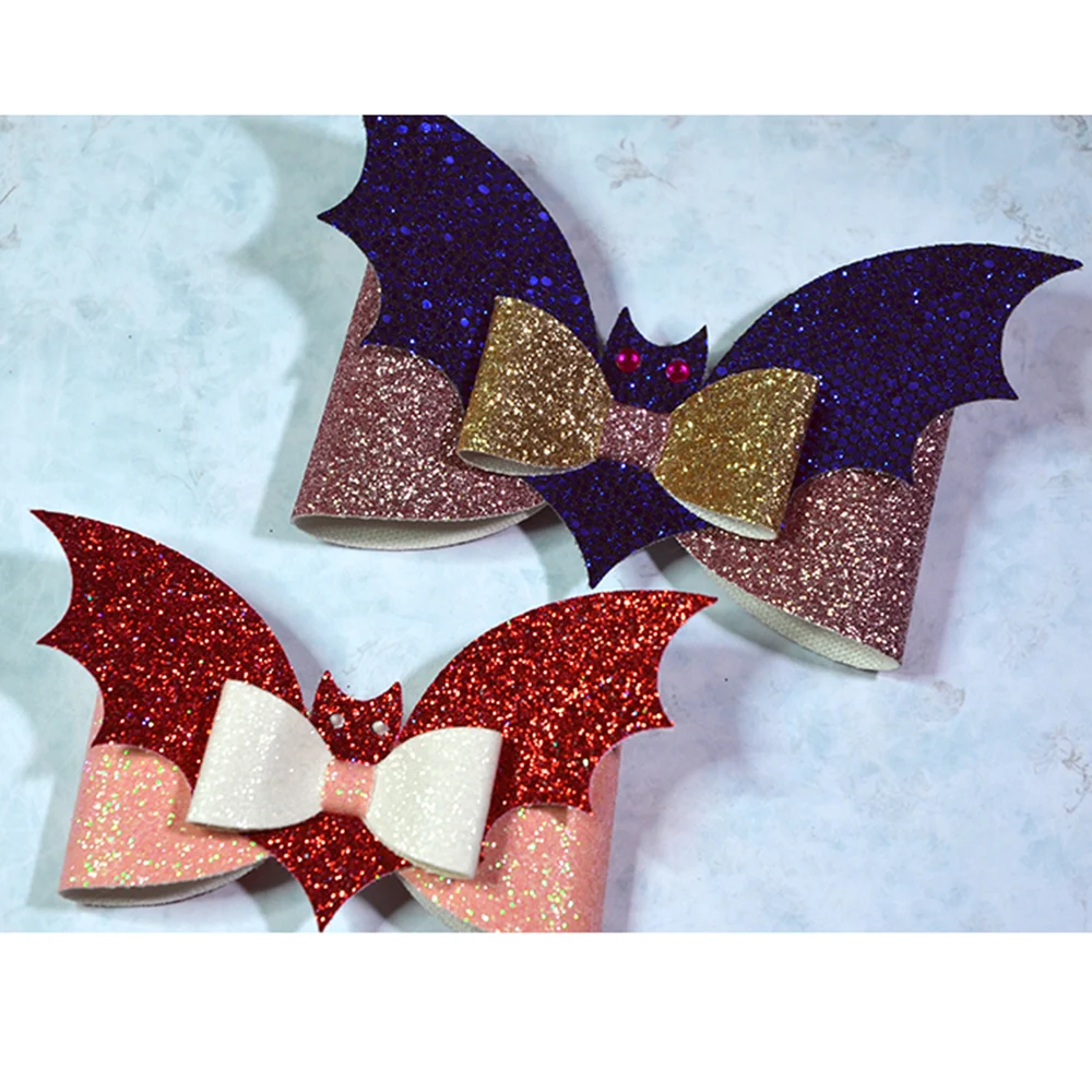 Halloween Bat Bow Metal Cutting Dies Template Paper Leather DIY Crafts Bowknot Handmade