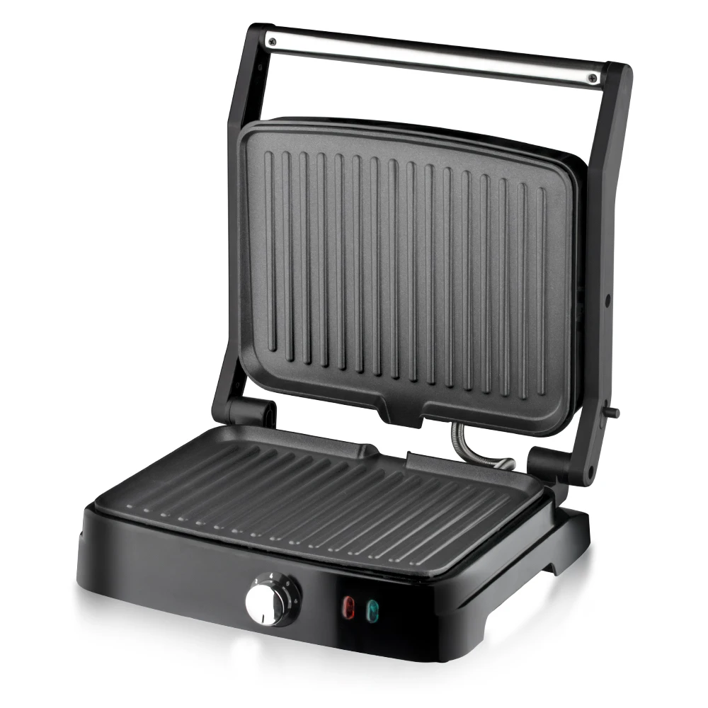 

Kitchen Nonstick Electric Steak Grill Sandwich Maker Contact Grill Indoor Griddle Panini Press Grill with Indicator Light
