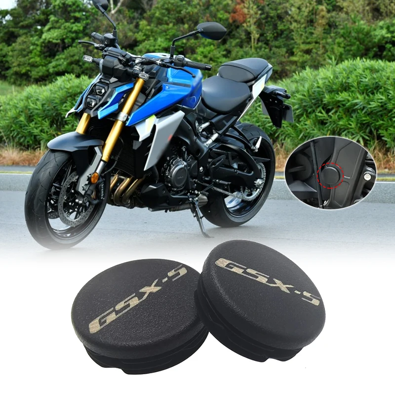 For SUZUKI GSX-S1000F GSX-S1000 GSX-S1000GT GSXS1000/F/GT 2015-2022 Motorcycle Frame Hole Cover Caps Plug Decorative Frame Cap