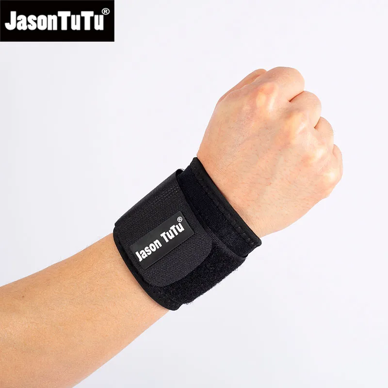 JASONTUTU 1 szt. Regulowana opaska do podnoszenia ciężarów wsparcie bandaż fitness stabilizator nadgarstka sprzęt ochronny opaska na nadgarstek orteza tenisowa