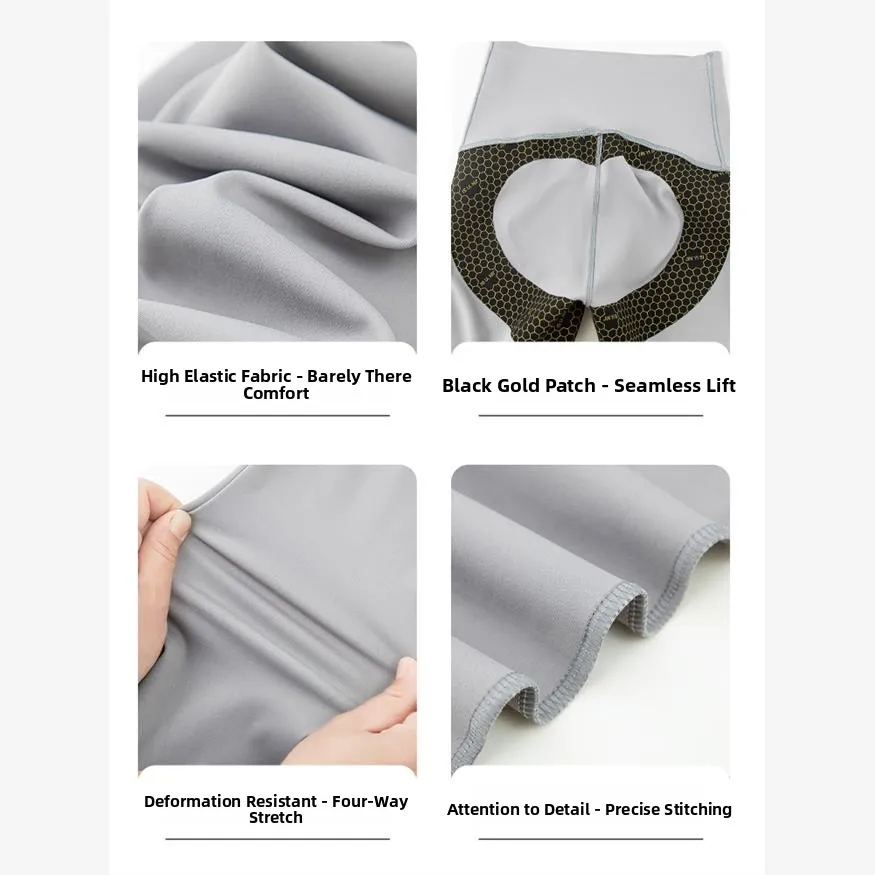 جديد 2025 ارتفاع الخصر سليم صالح تابوت الجلد اليوغا السراويل الأوروبية Sle هلام الخصر الربيع الصيف ملابس خارجية المرأة Faion